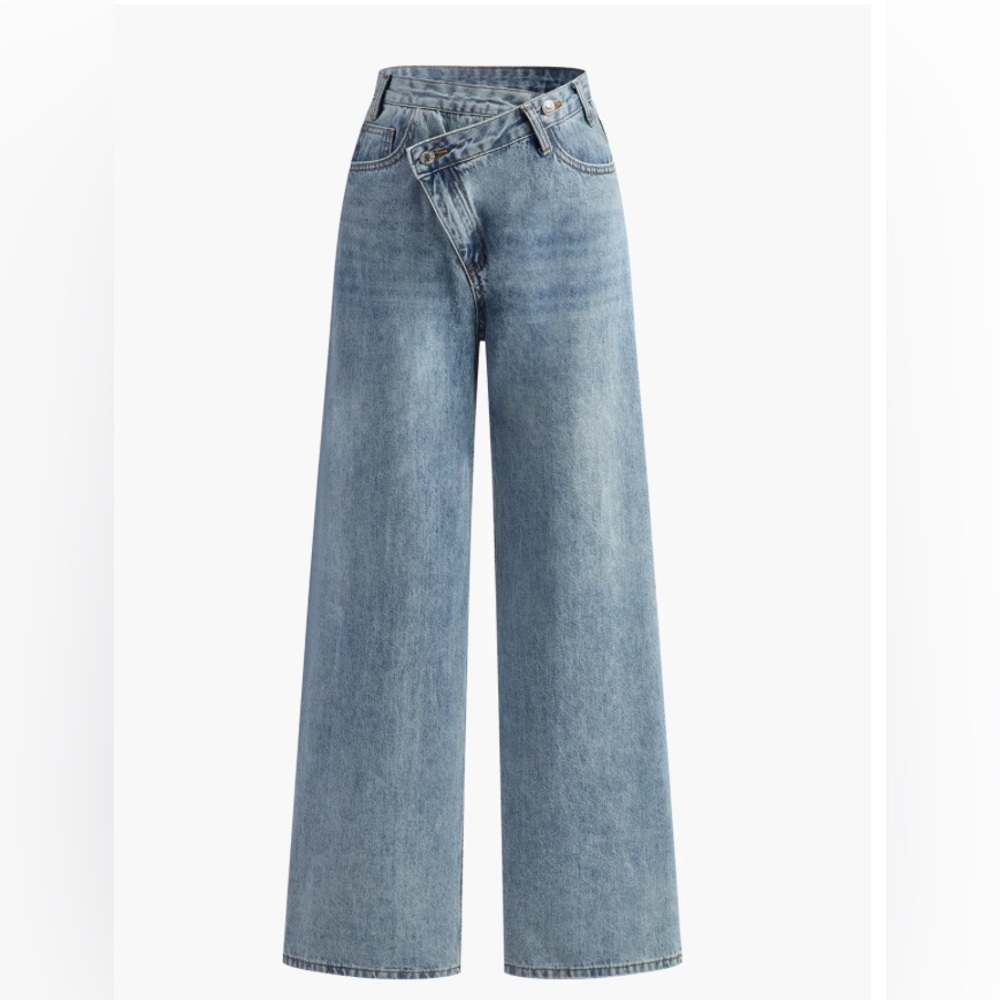 Commense Light Blue Denim Pants